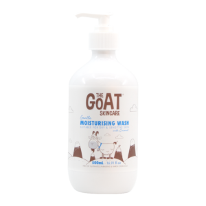 500ml bottle of The Goat Skincare Body Wash Coconut