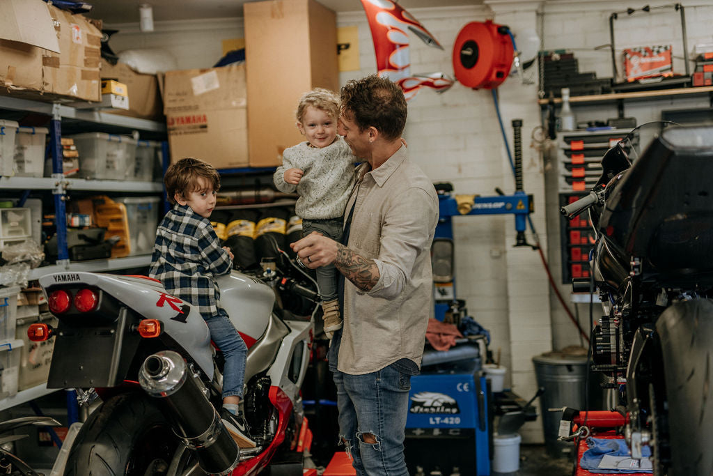 The big thrill: At home with stunt rider Lukey Luke