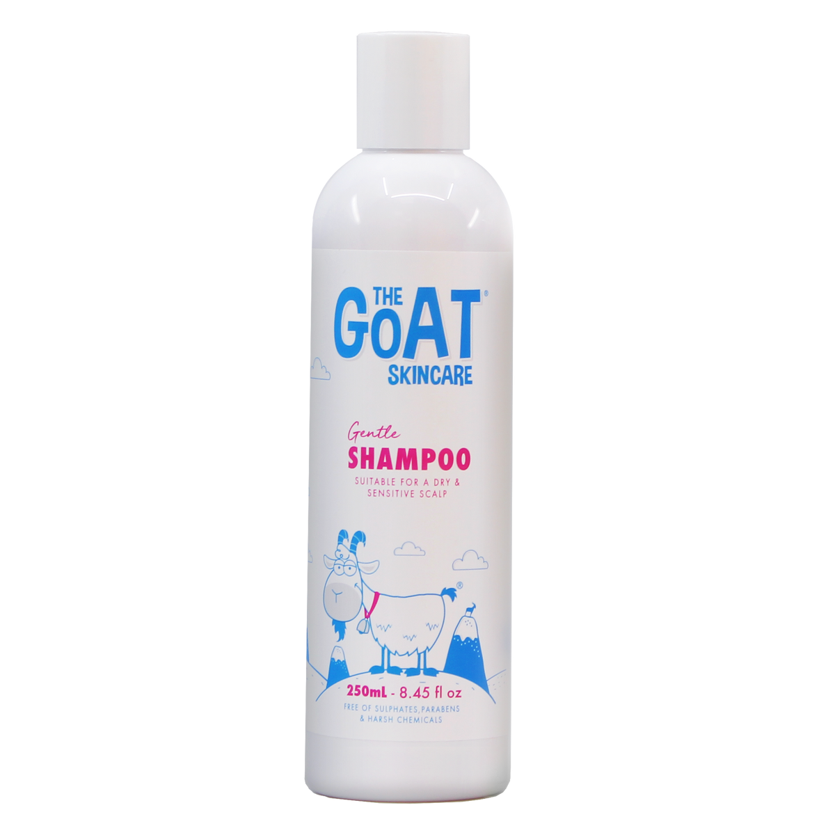 250ml bottle of The Goat Skincare Shampoo